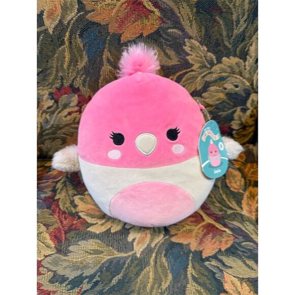 Squishmallows 8" Jayla the Pink Cockatiel Plush Toy - Picture 1 of 3